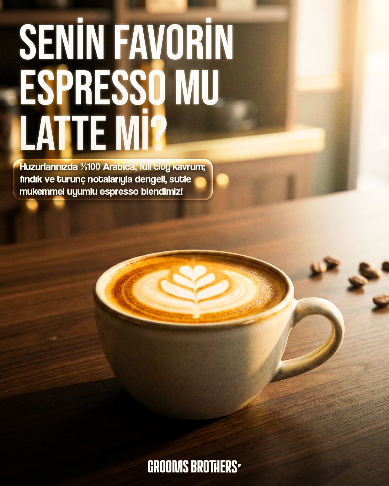 Golden Harvest Çekirdek Kahve Espresso Blend 1 KG 