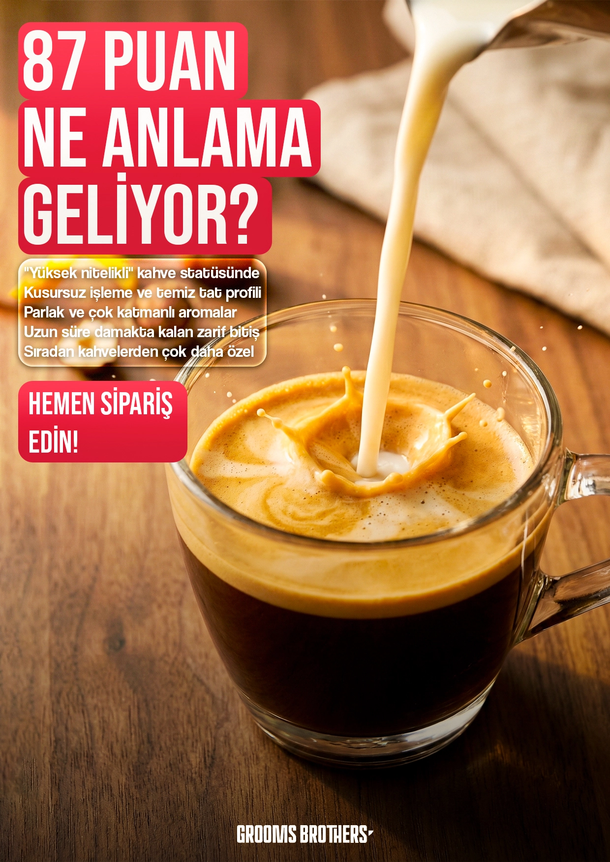 Golden Harvest Çekirdek Kahve Espresso Blend 1 KG 