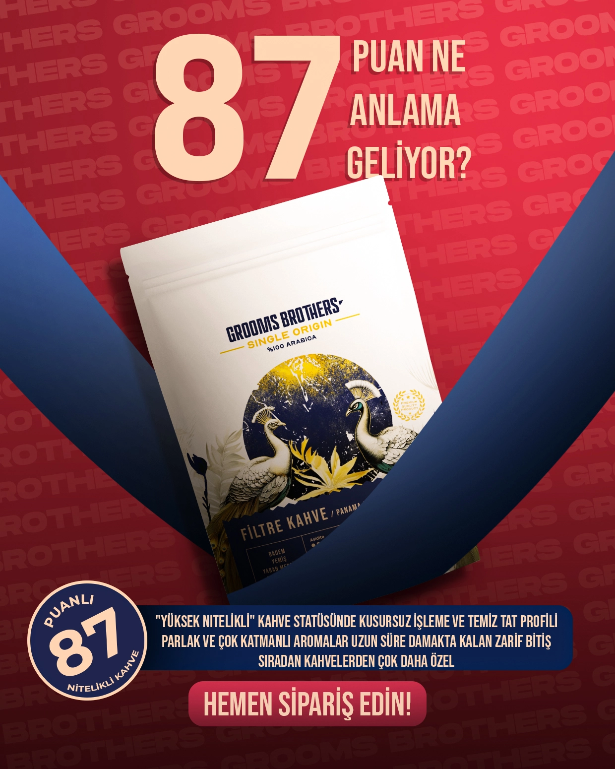 Panama Nitelikli Filtre Kahve 1 KG / Los Naranjos (Badem, Yaban Mersini, Frenk Üzümü)