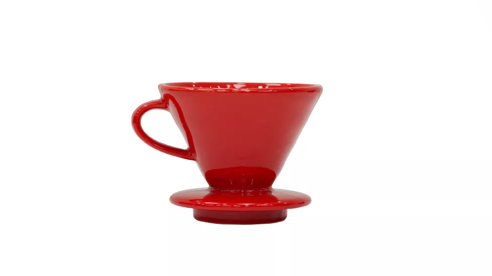 Epinox Seramik Kahve Demleyici Kırmızı