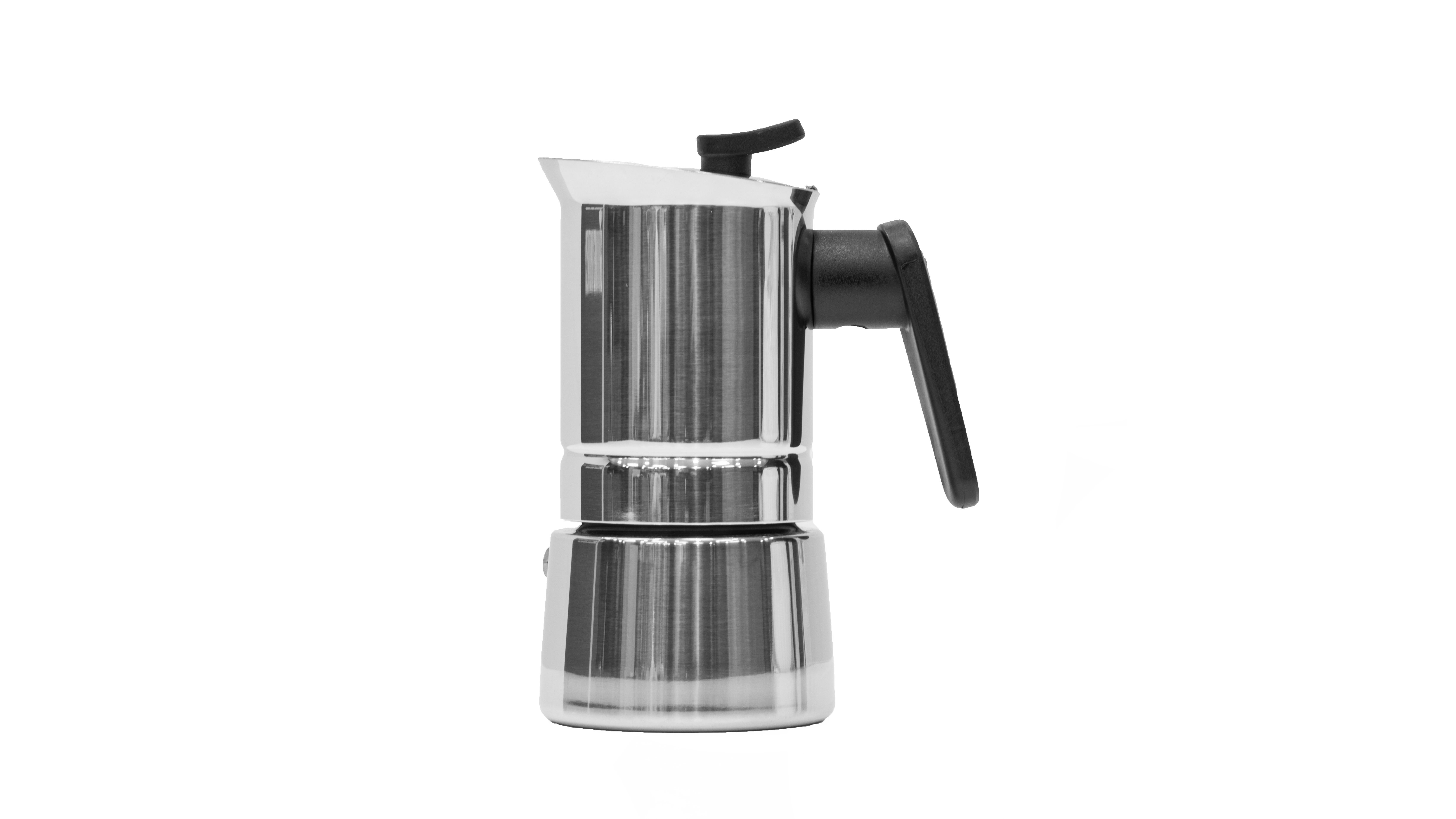 Pedrini 4 Cup Paslanmaz Çelik Moka Pot